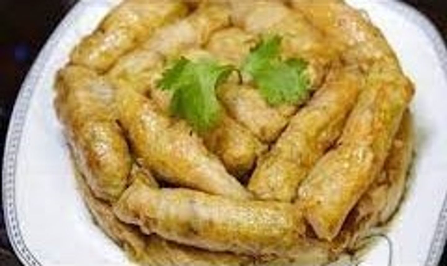 صحن ورق ملفوف - كبير