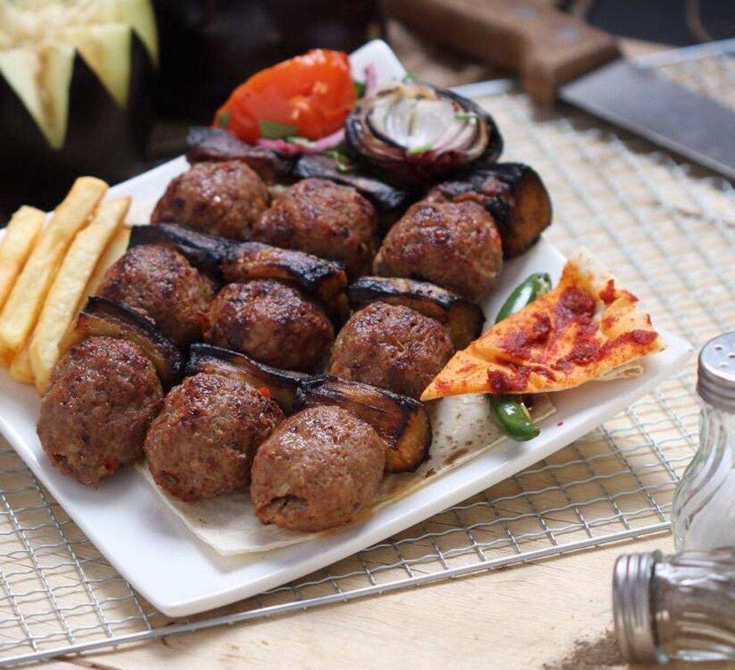 كباب باذنجان  - صغير