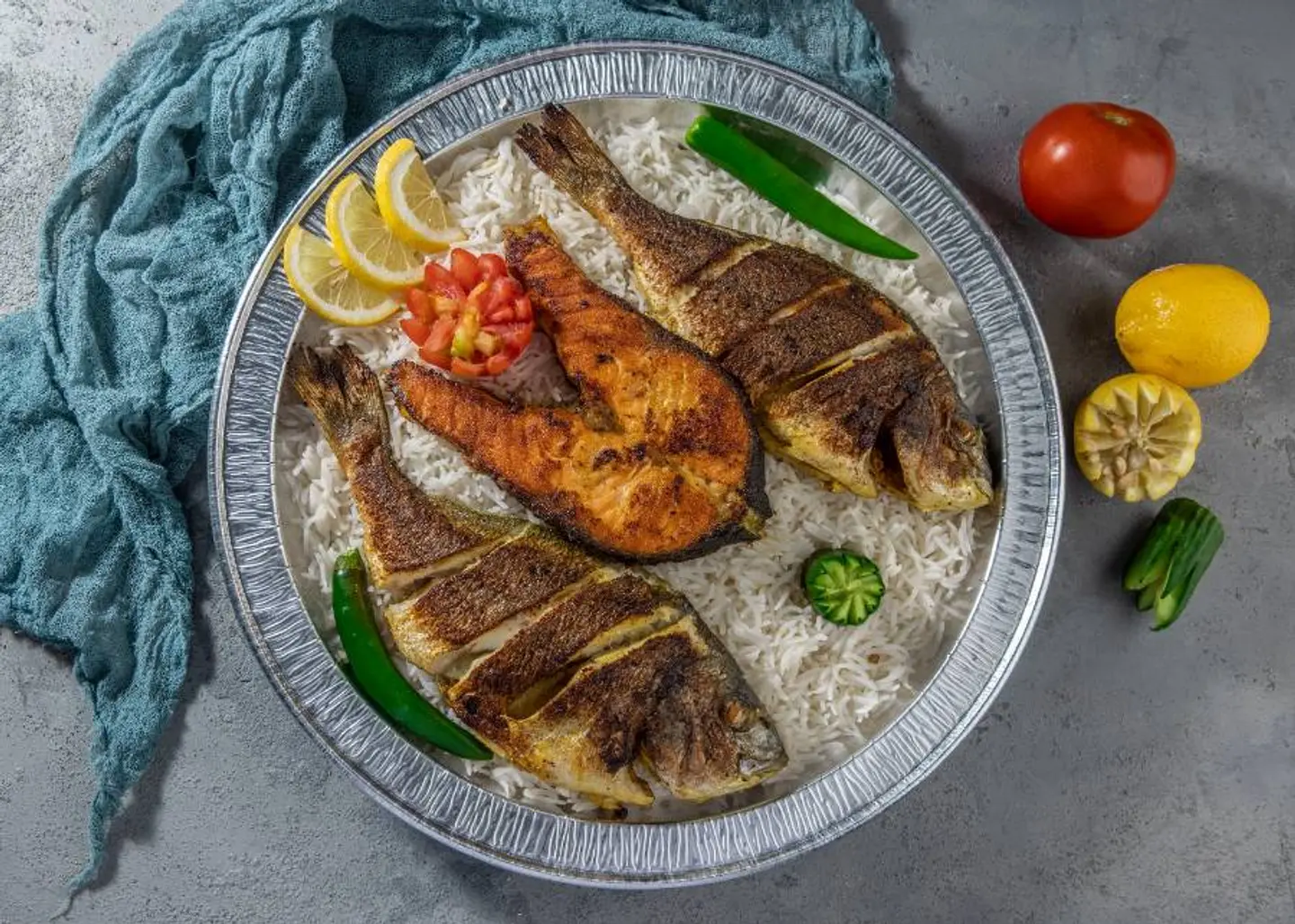 Dennis And Salmon - Grilled
