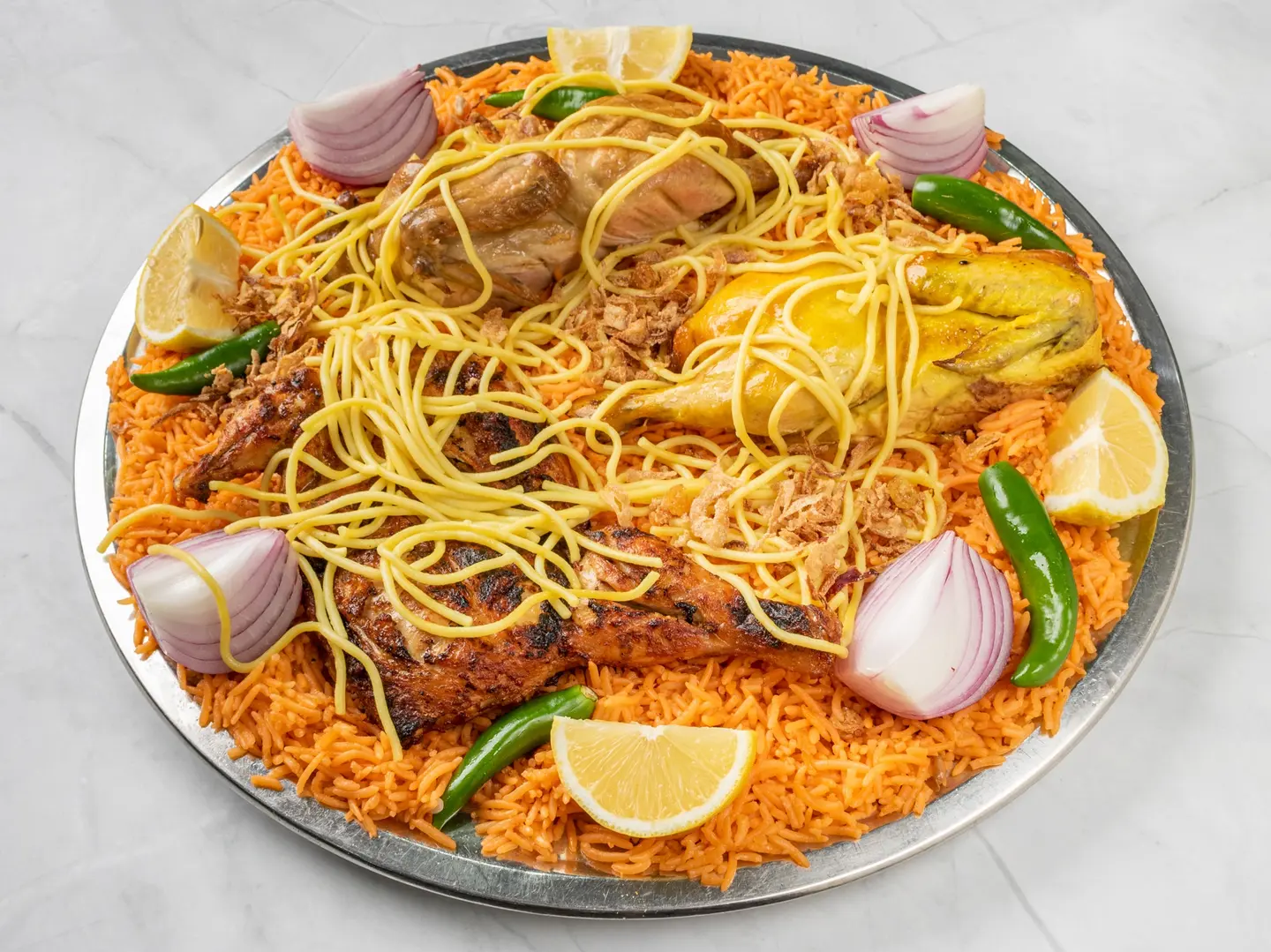 Grilled Chicken With Rice - Half Chicken