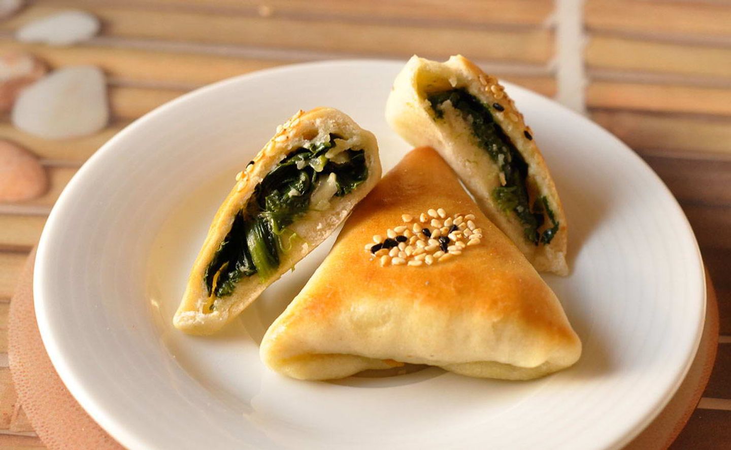 Spinach Pies - Plain