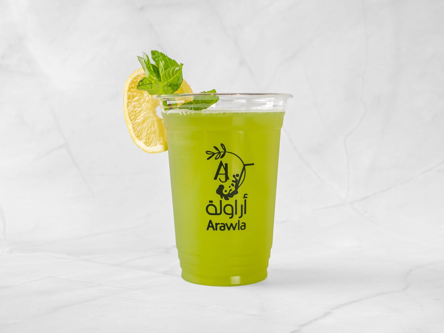 ليمون بالنعناع - كوب وسط