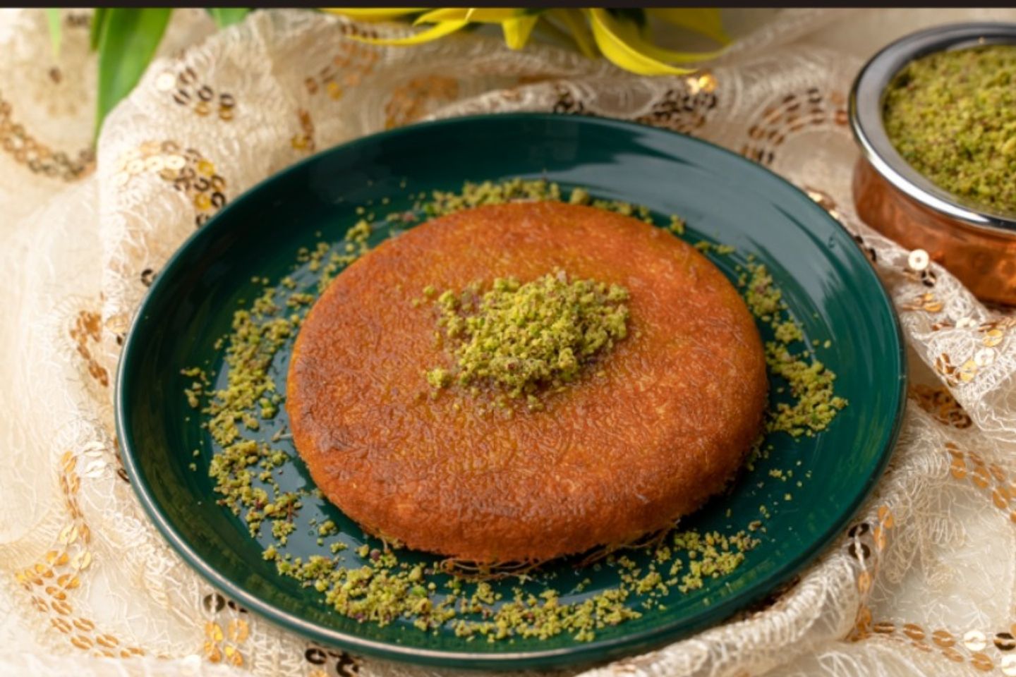 كنافة محيرة بالقشطة - نصف اوقية
