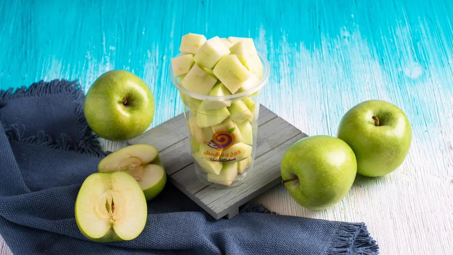 Green Apple Pieces - Cup