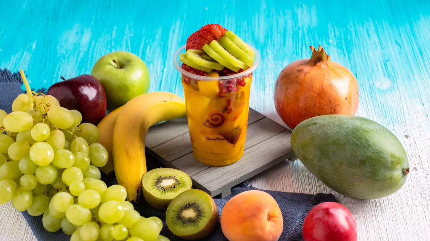 Fruit Salad With Mango Juice - Cup