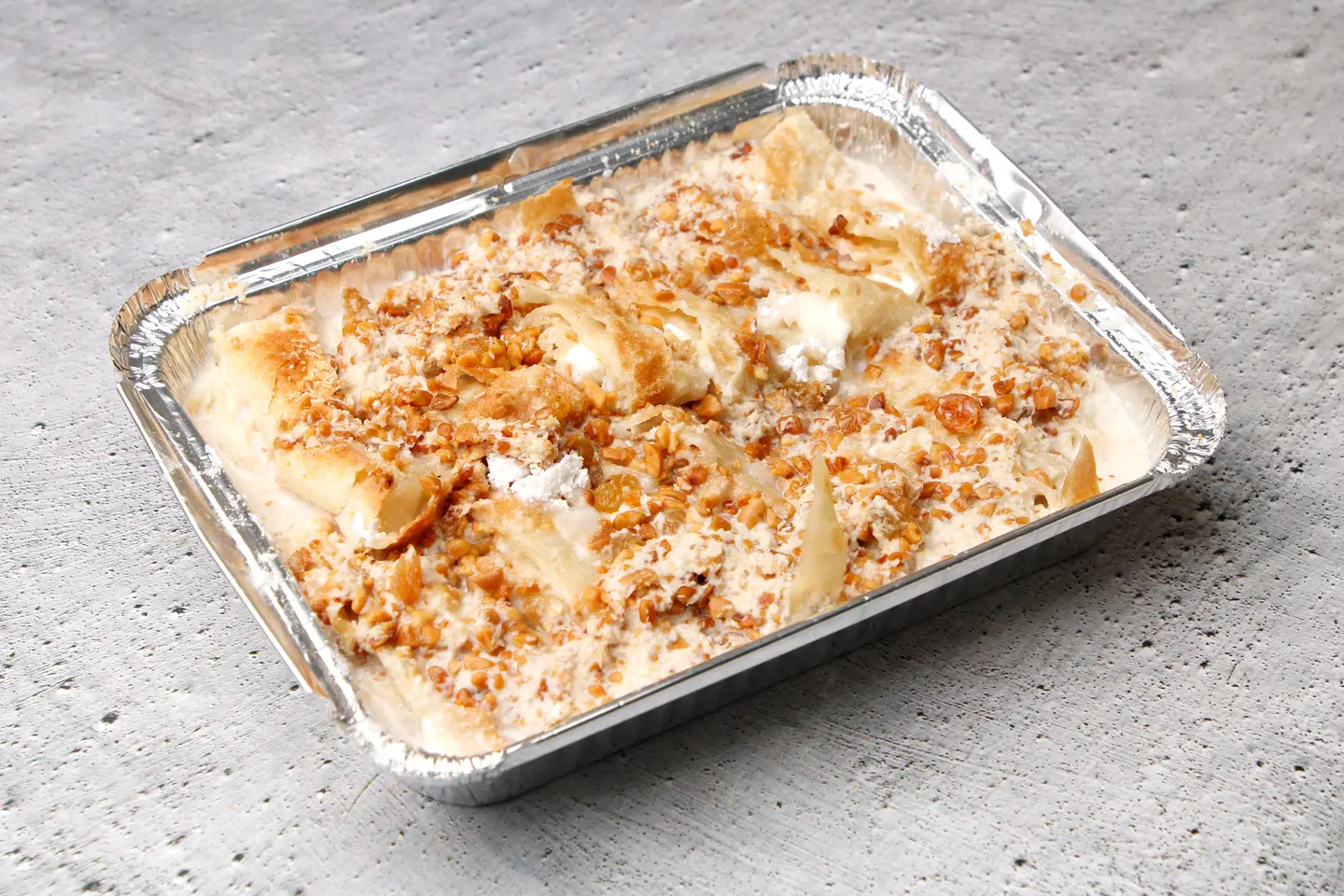 فطيرة اسكندرانى بالحليب - صغير