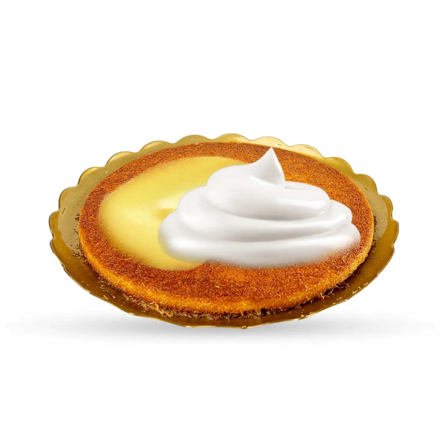 كنافة بالقشطة والجبنة السائلة - صغير