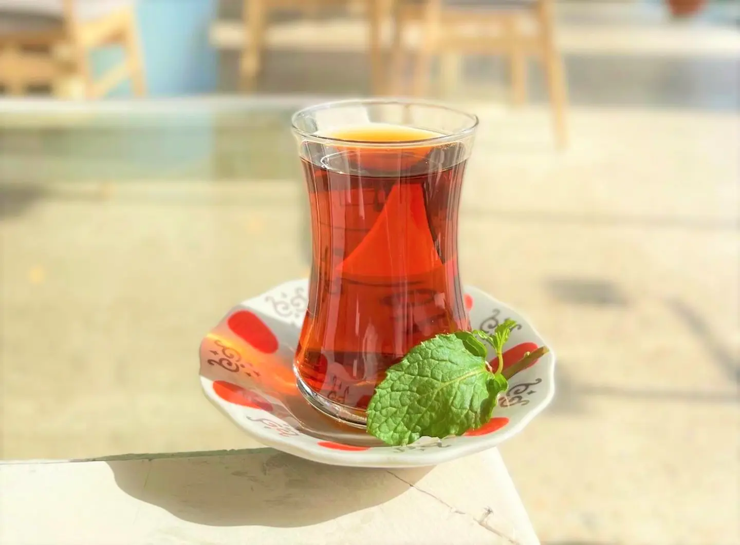 شاي بخار نعناع  - كوب صغير