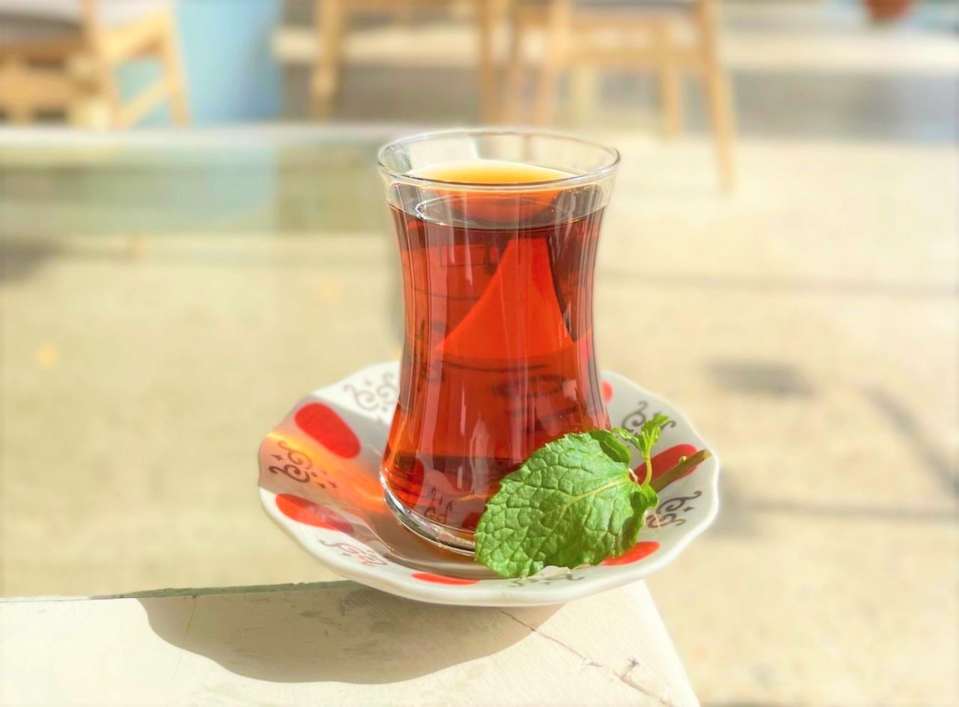شاي بخار نعناع  - كوب صغير