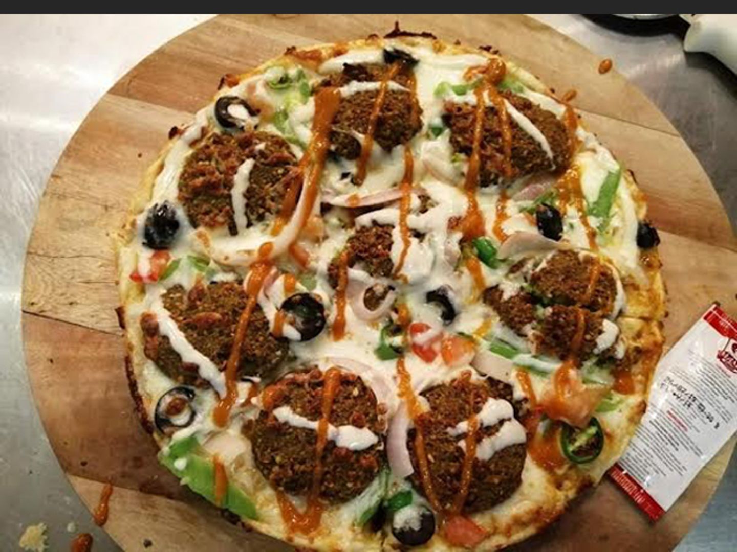 Falafel Pizza - Small