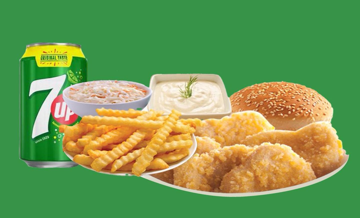 وجبة كومبو تشيكن ناجتس  - طبق