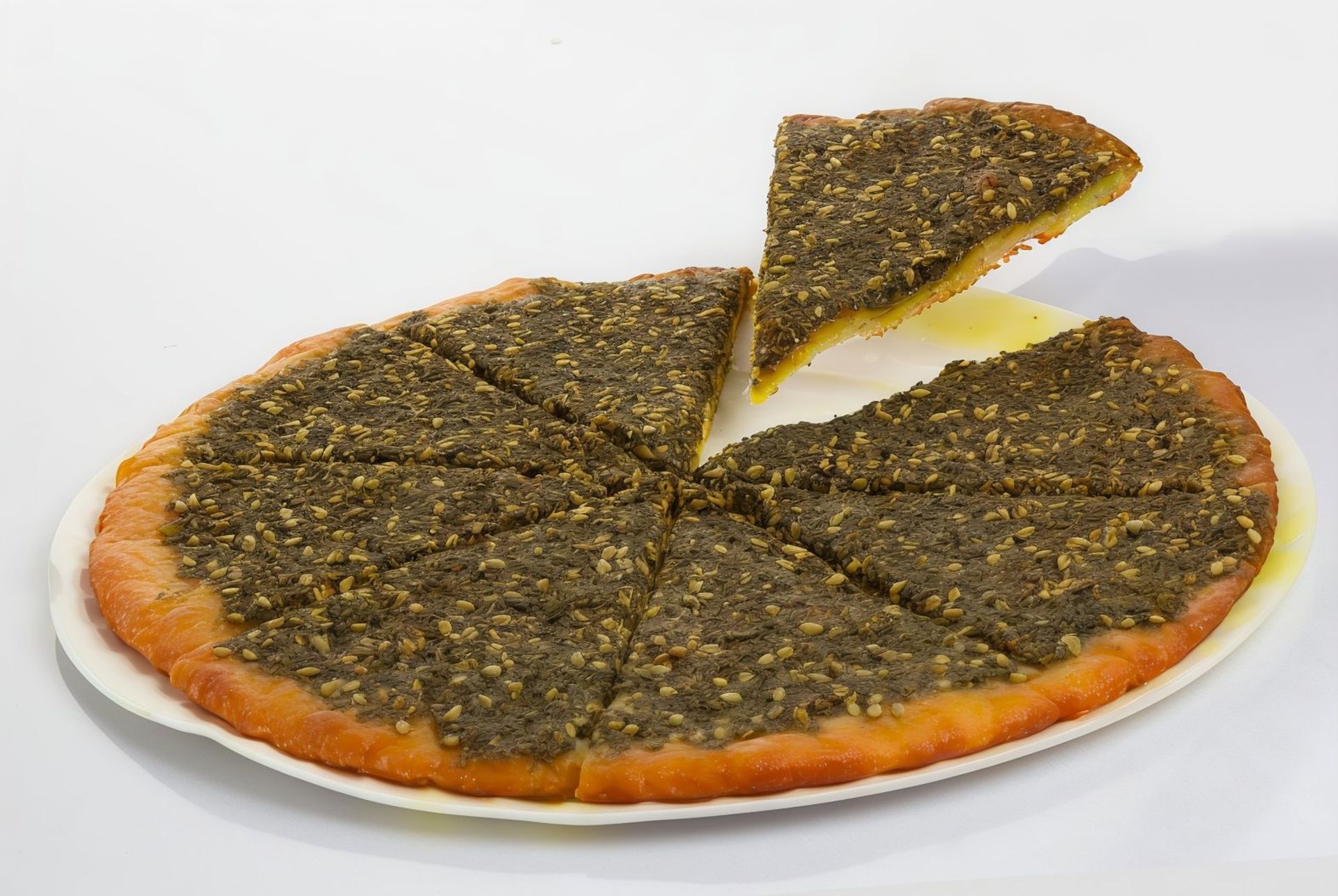 فطيرة زعتر - حبة