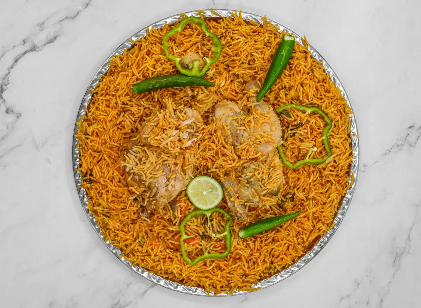 دجاج مضغوط - نصف حبة