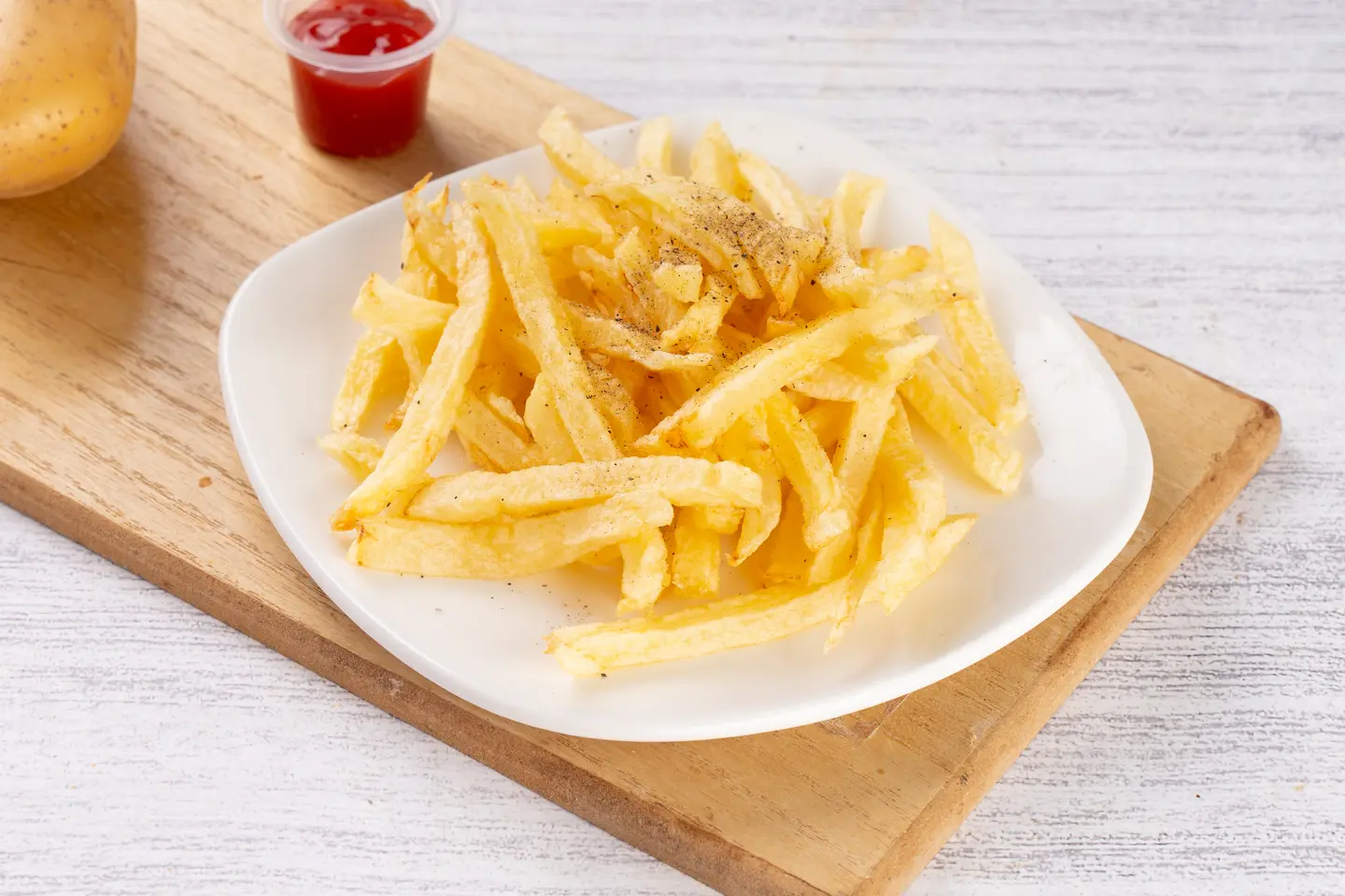 صحن بطاطس - كبير