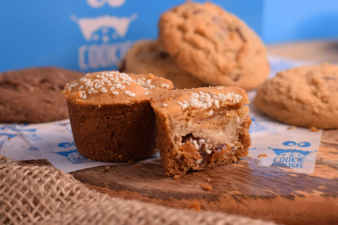Dates And Tahini Cup Cookies - One Piece