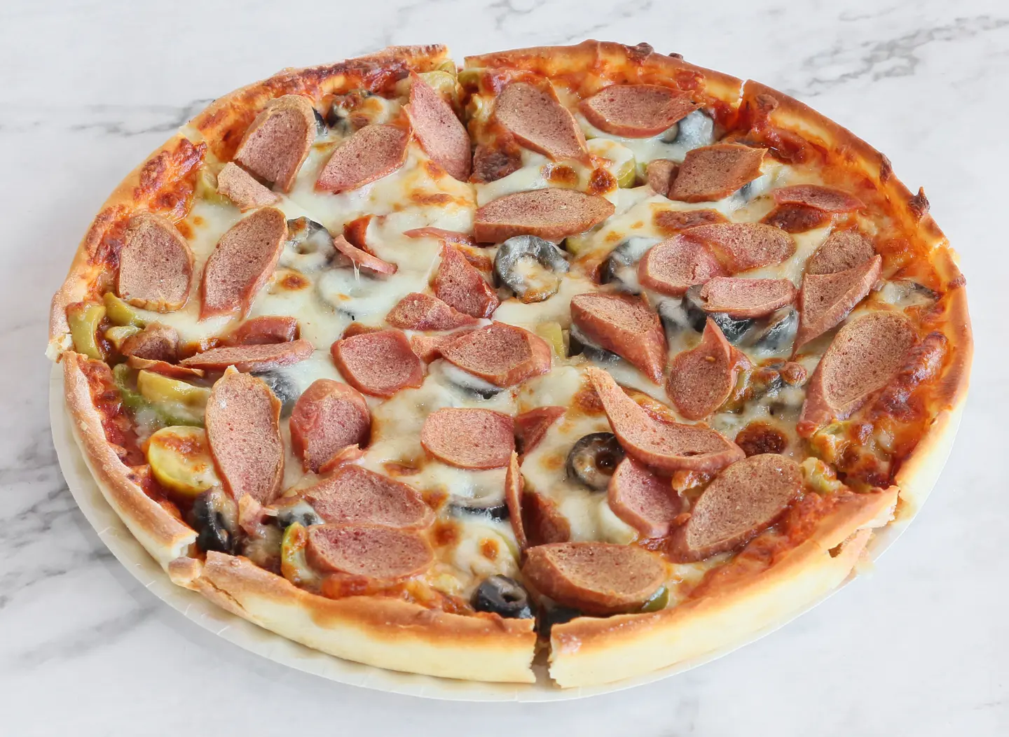 Hot Dog Pizza - Small