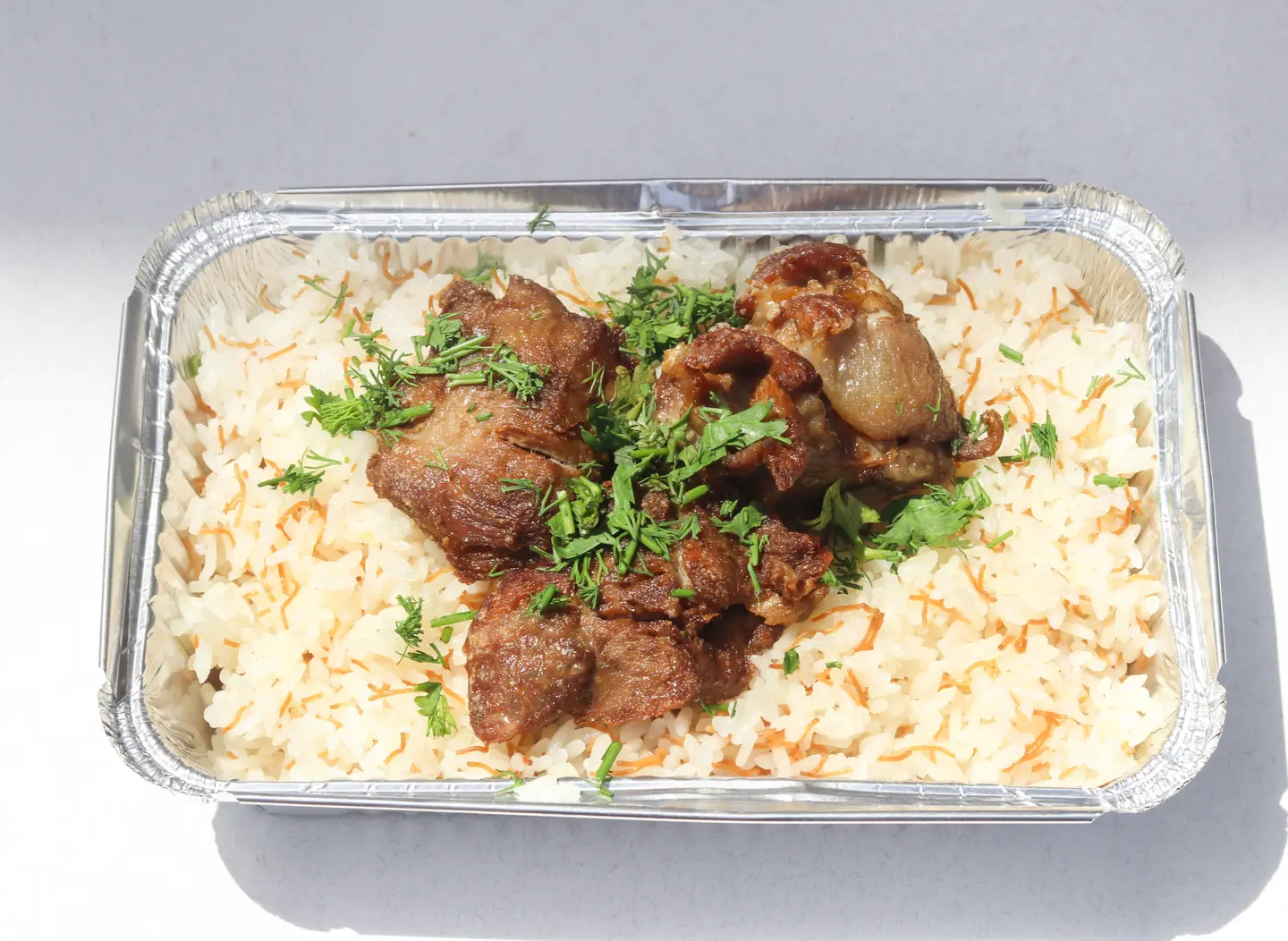 Roasted Veal Meal - With Bread