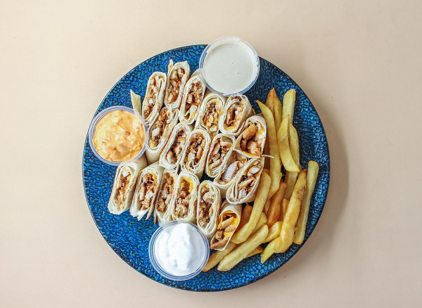 Double Large Arabic Plate - Regular