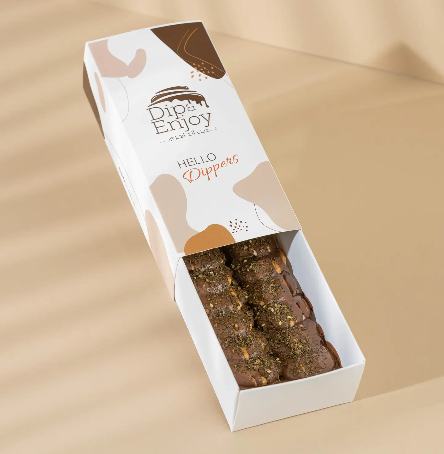 Mini Pancake Nutella Zatter -  12 Pieces