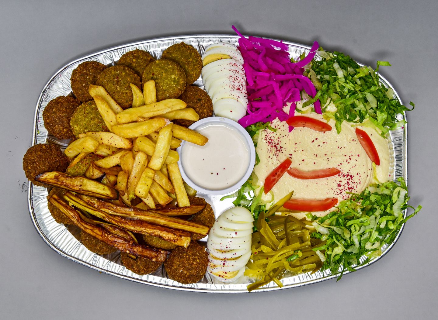 صحن فلافل - صغير