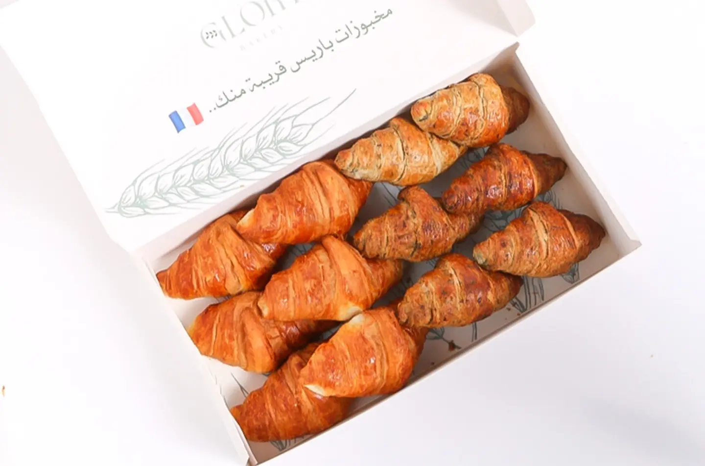 بوكس ميني كروسان مشكل  - صغير