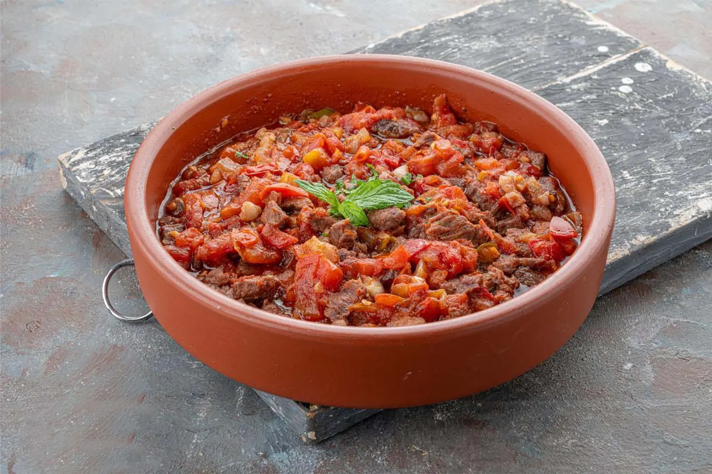 Tomato Frying Pan With Meat - Small