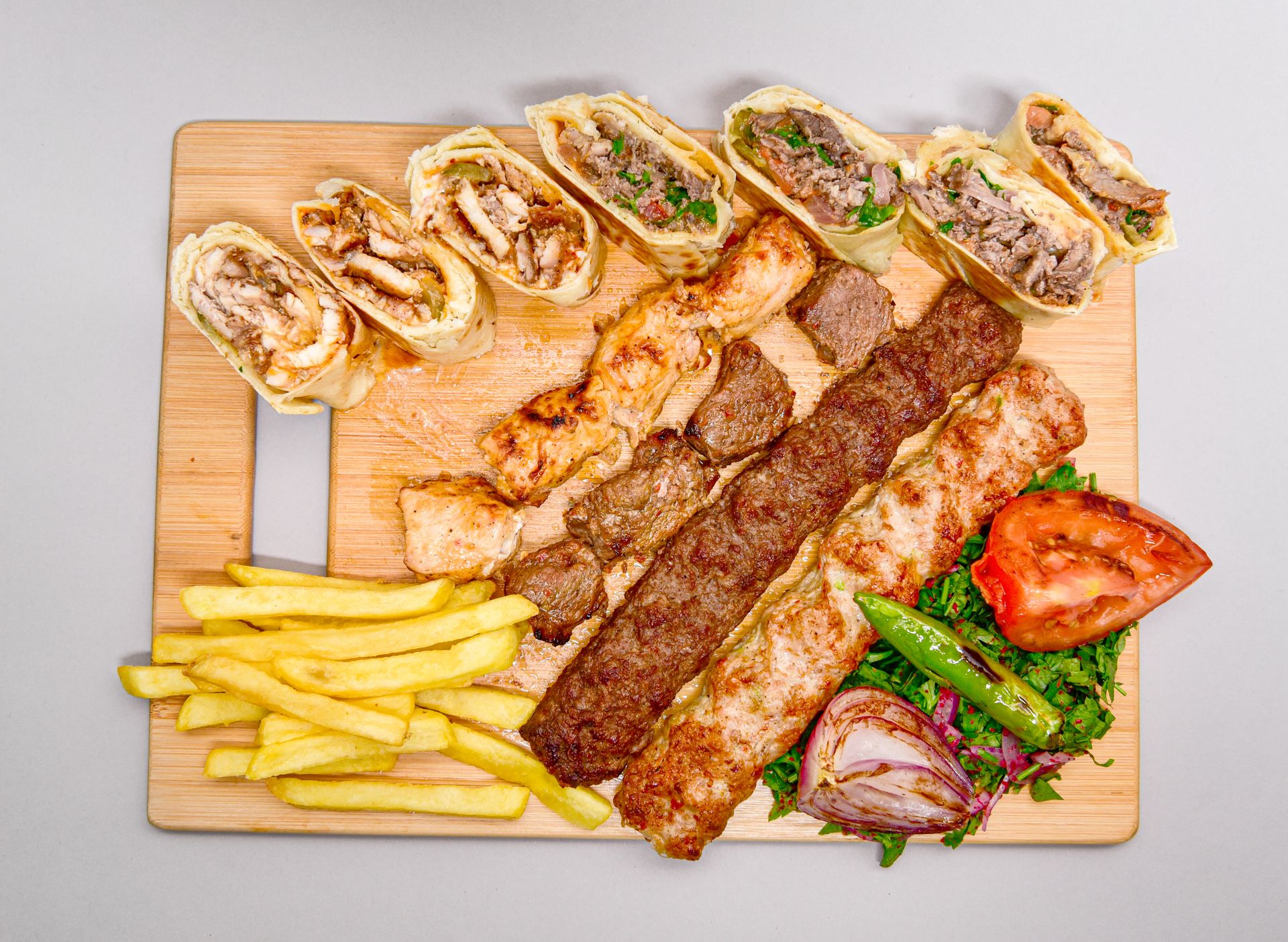 مشكل البلد (مكونات الطبق ثابته) - 4 اسياخ