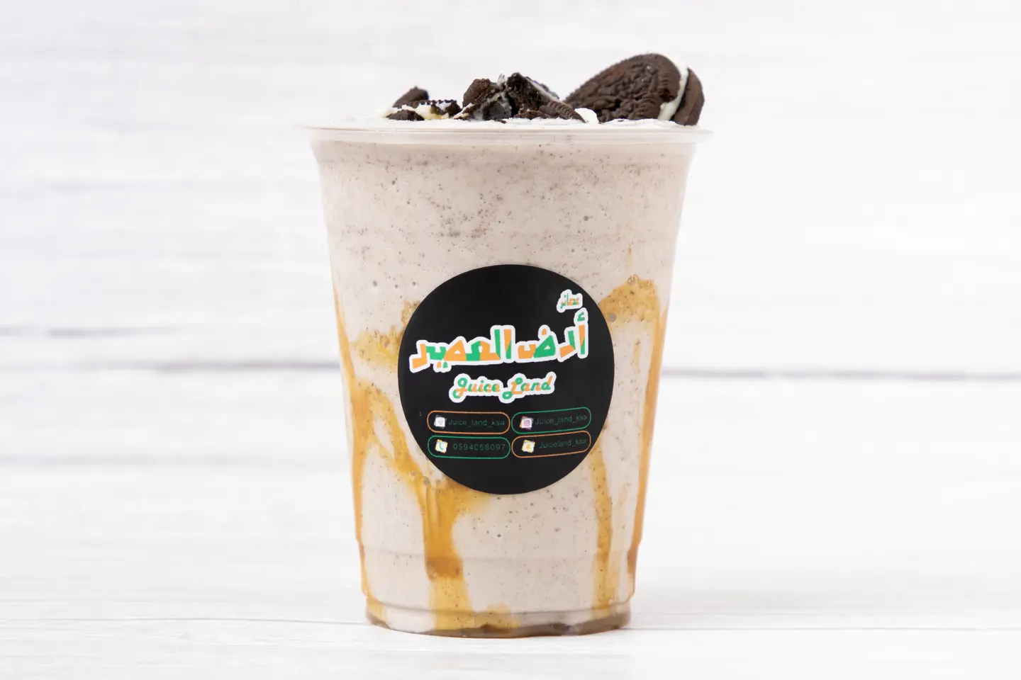 ميلك شيك اوريو - كاس وسط
