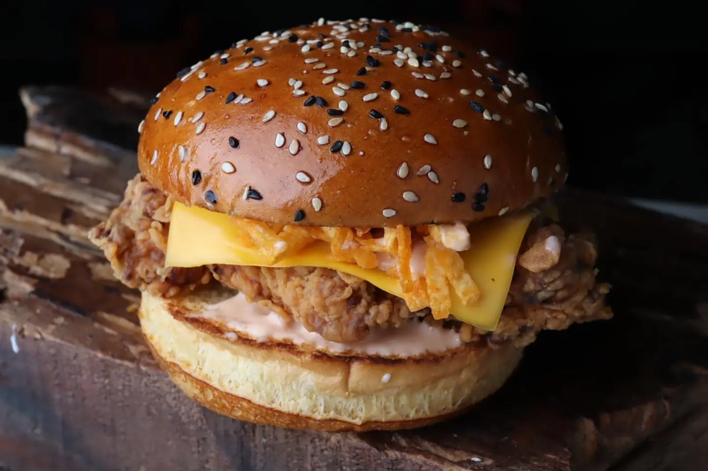 Buffalo Chicken Burger  - Meal