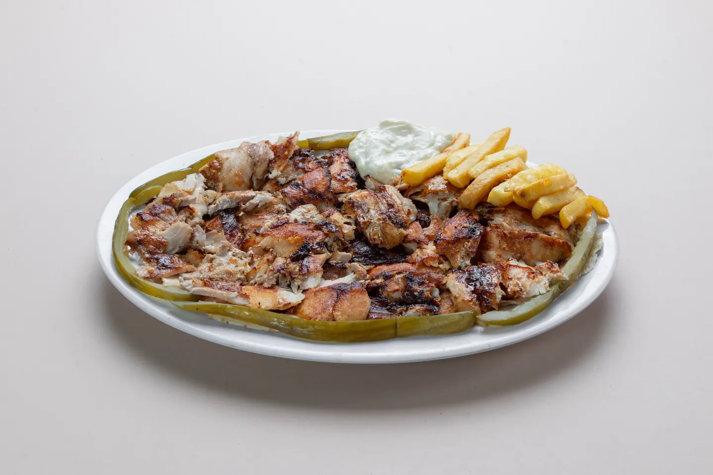 صحن شاورما  - صغير