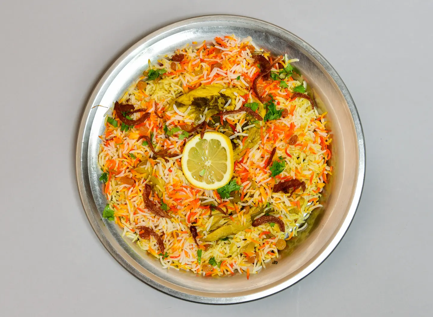 برياني دجاج - ربع دجاجة