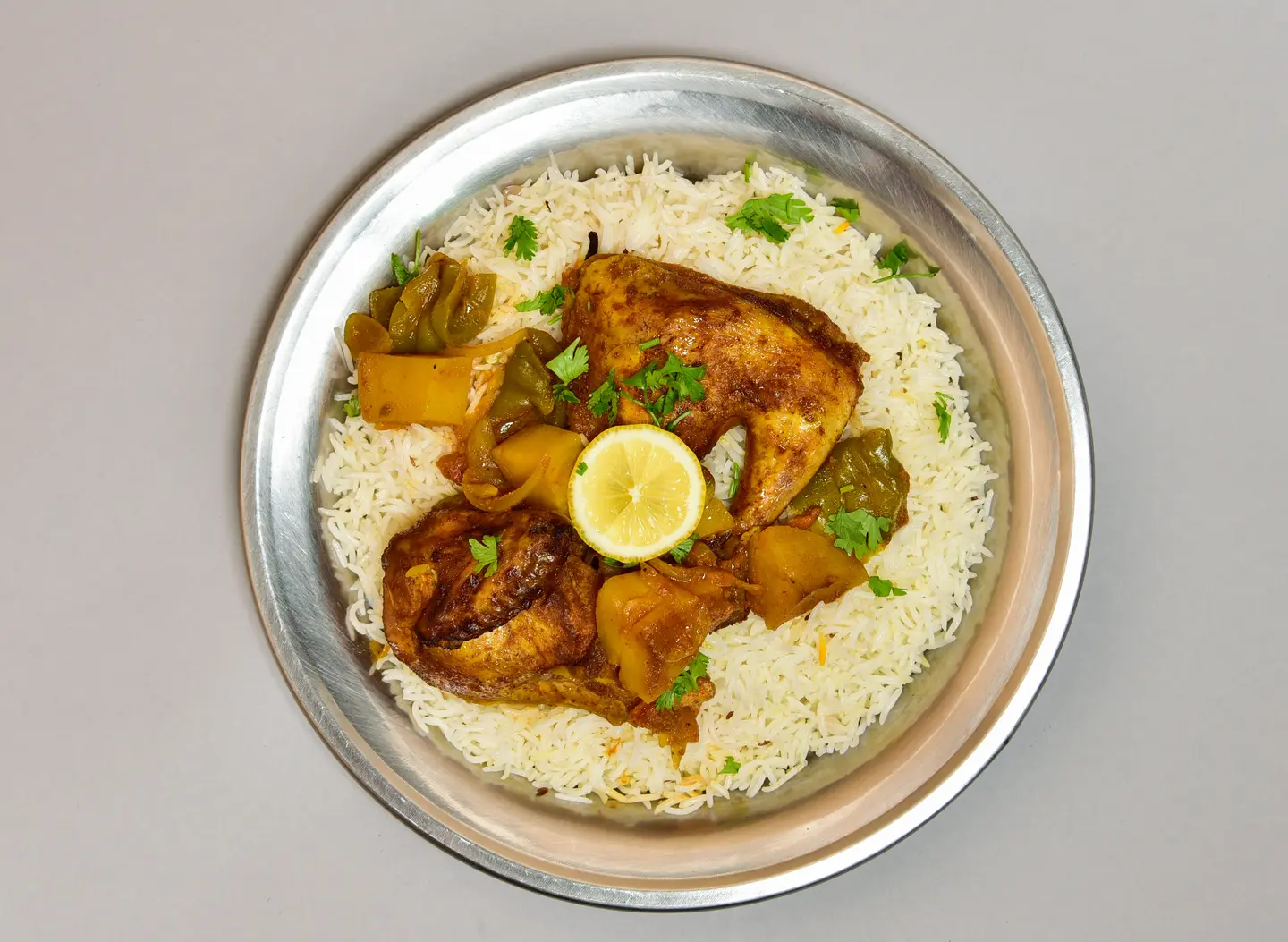 دجاج بالفرن - ربع دجاجة