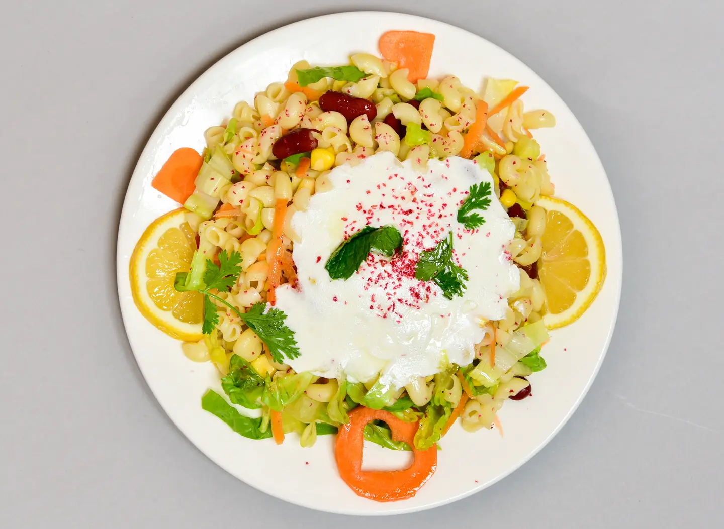 سلطة مكرونة - صغير