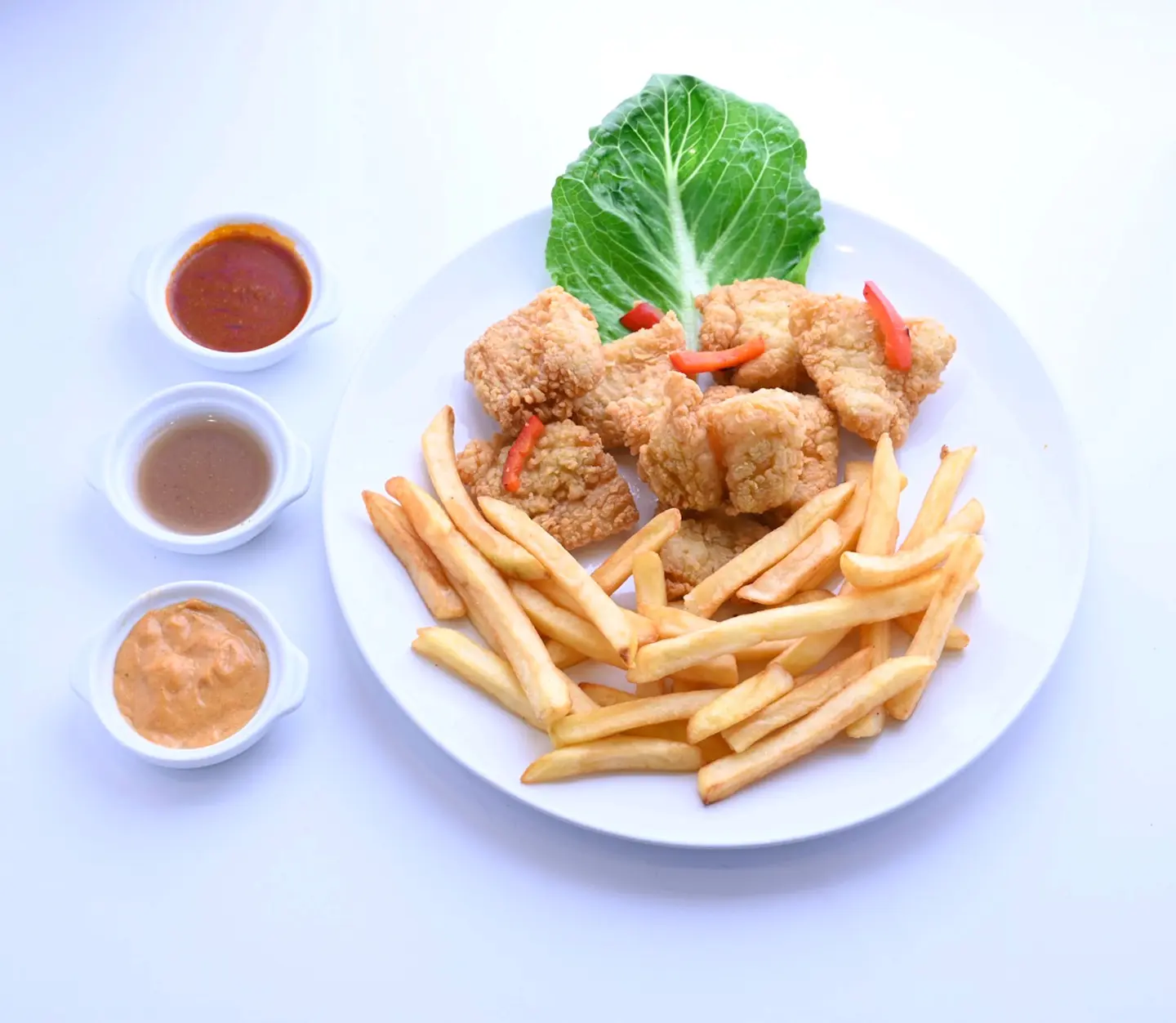 صحن سمك مقلي - صغير