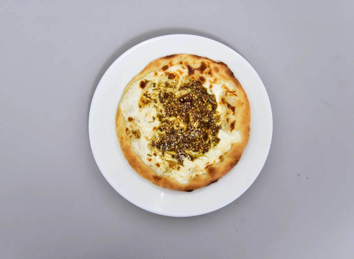 جبنة بالزعتر - وسط