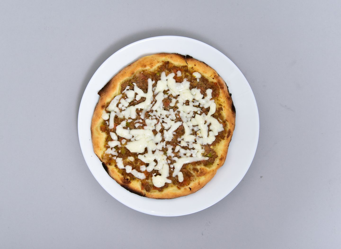 لحم بالجبنة - وسط