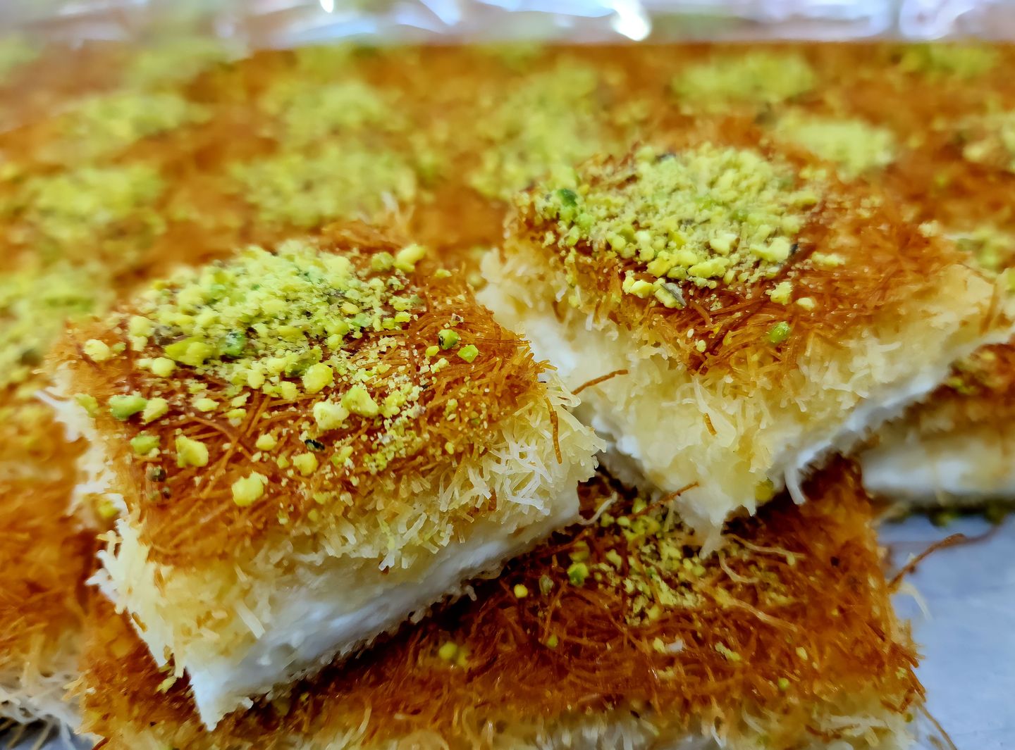Rough Konafa With Cream - A Quarter Of A Kilo