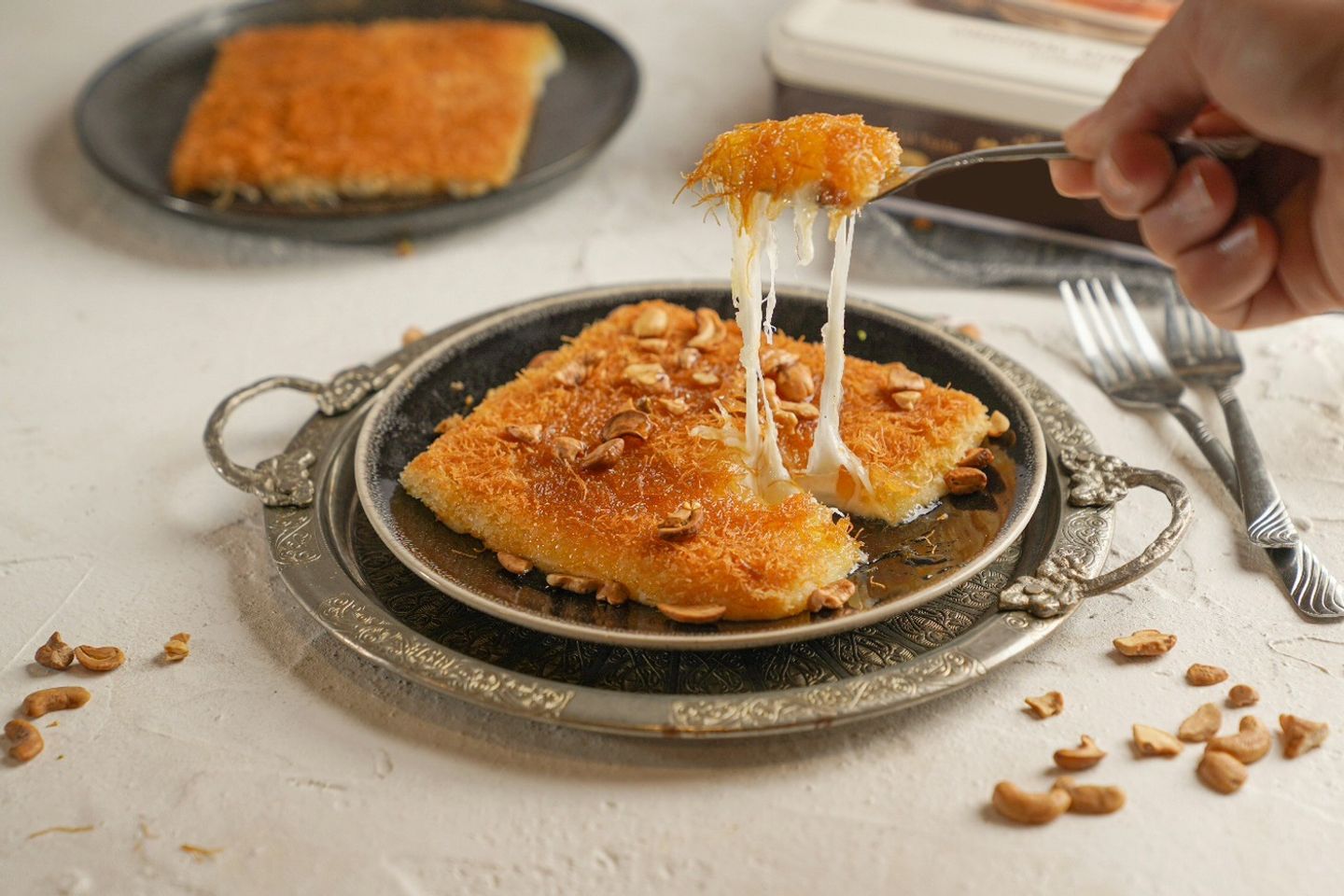 Rough Konafa With Cheese - A Quarter Of A Kilo