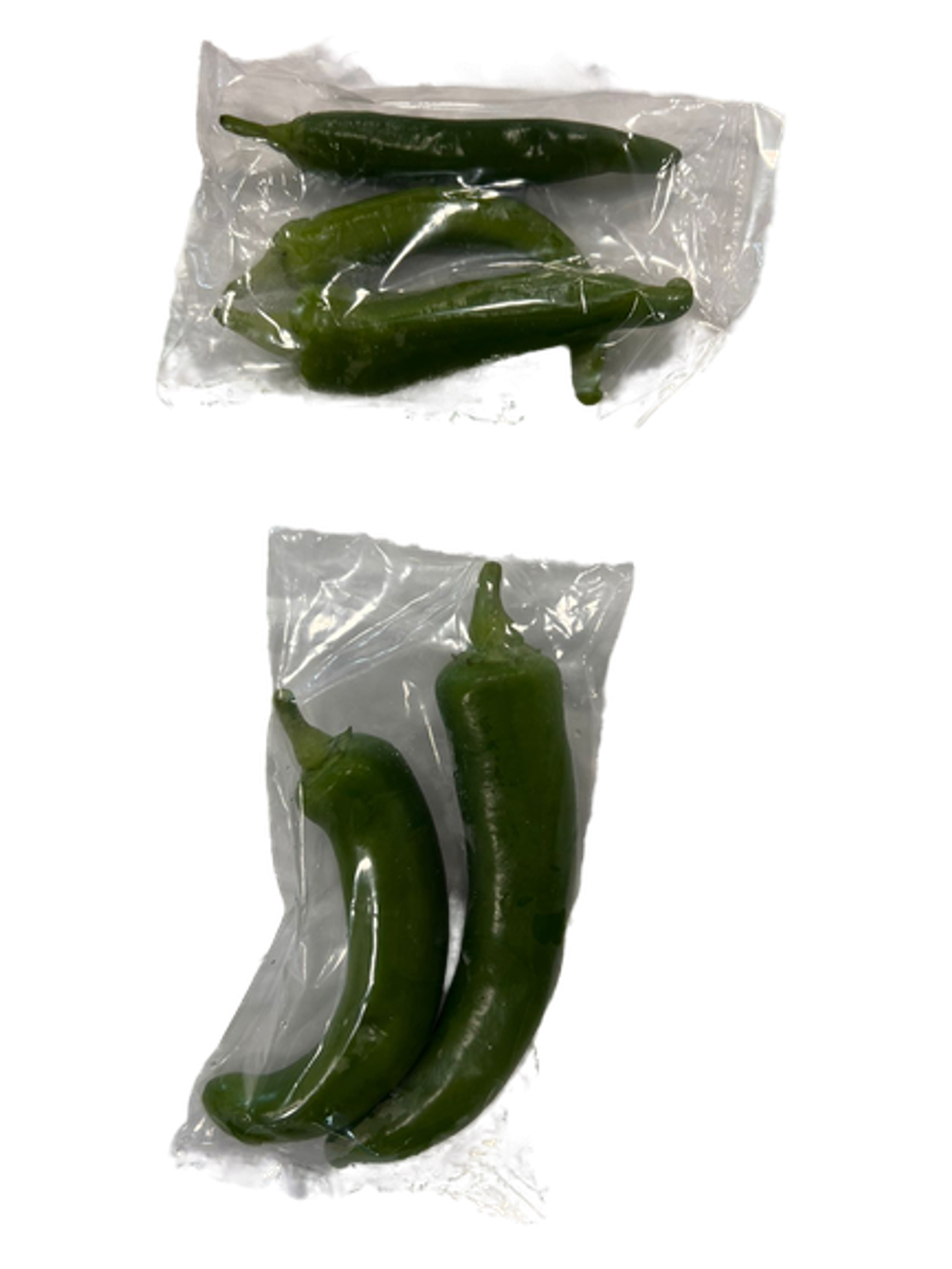 Medium Hot Green Pepper - Slicing Slices