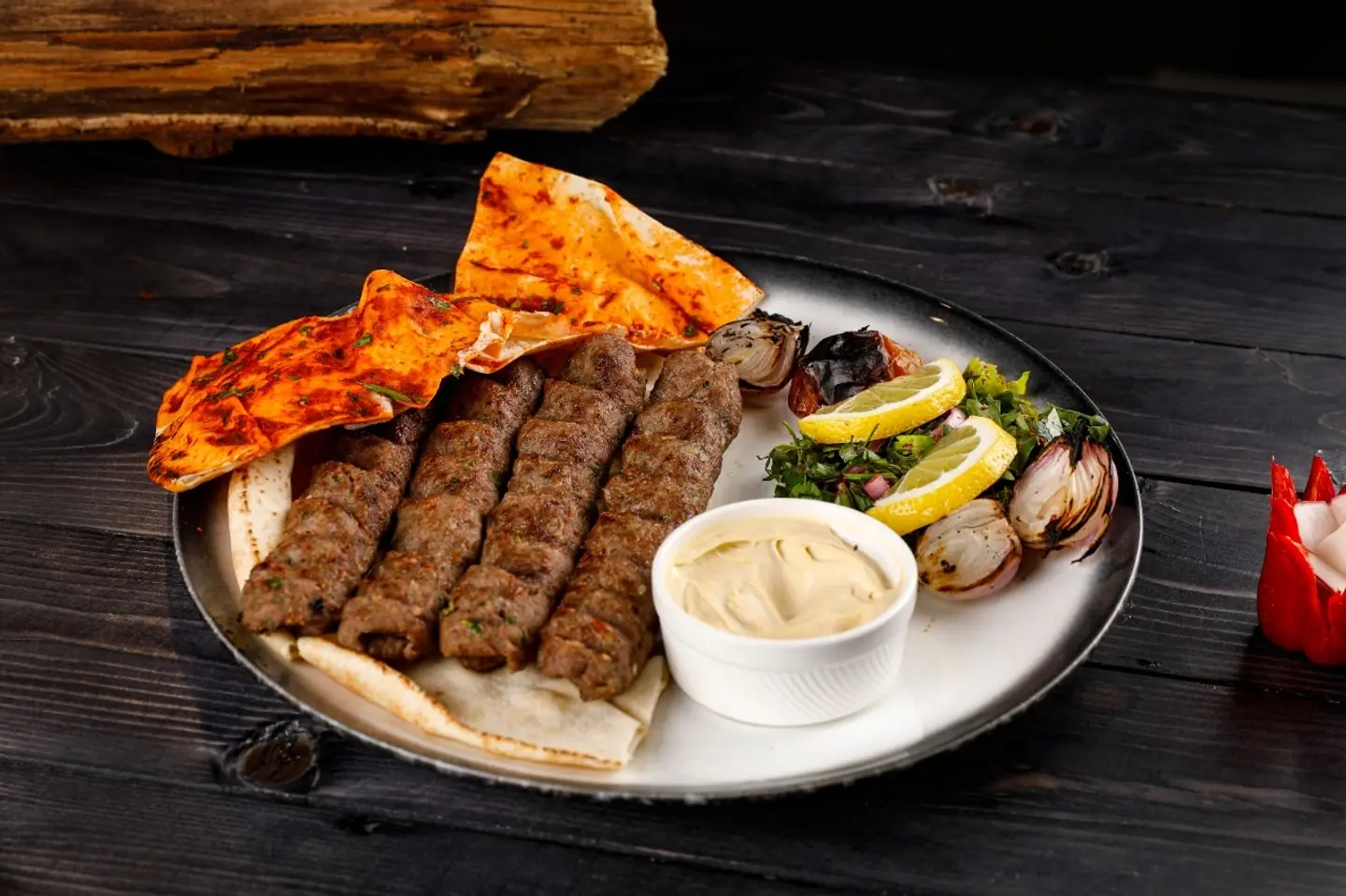 كباب لحم - لشخص واحد