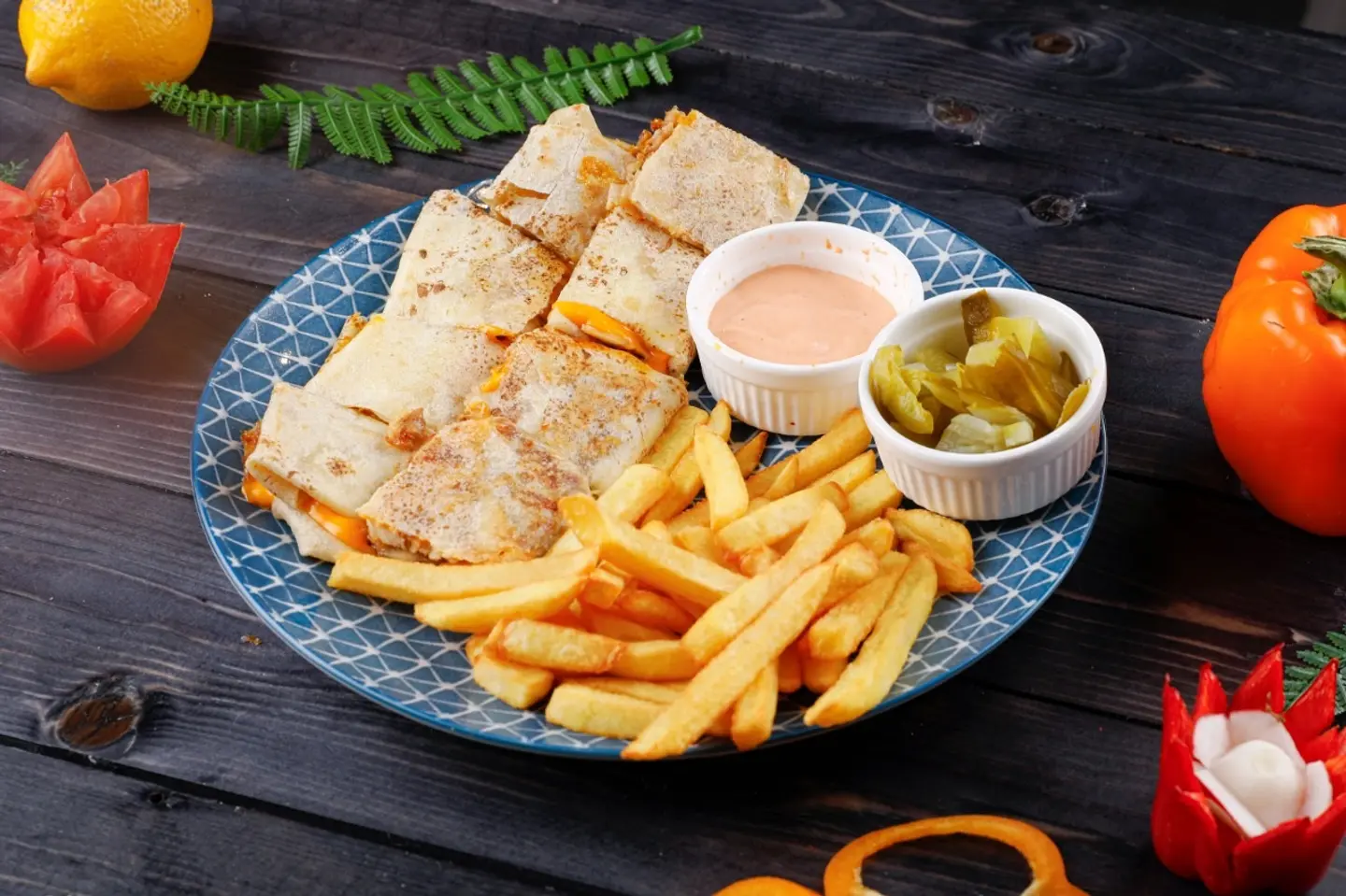 شاورما كساديا دجاج - صغير