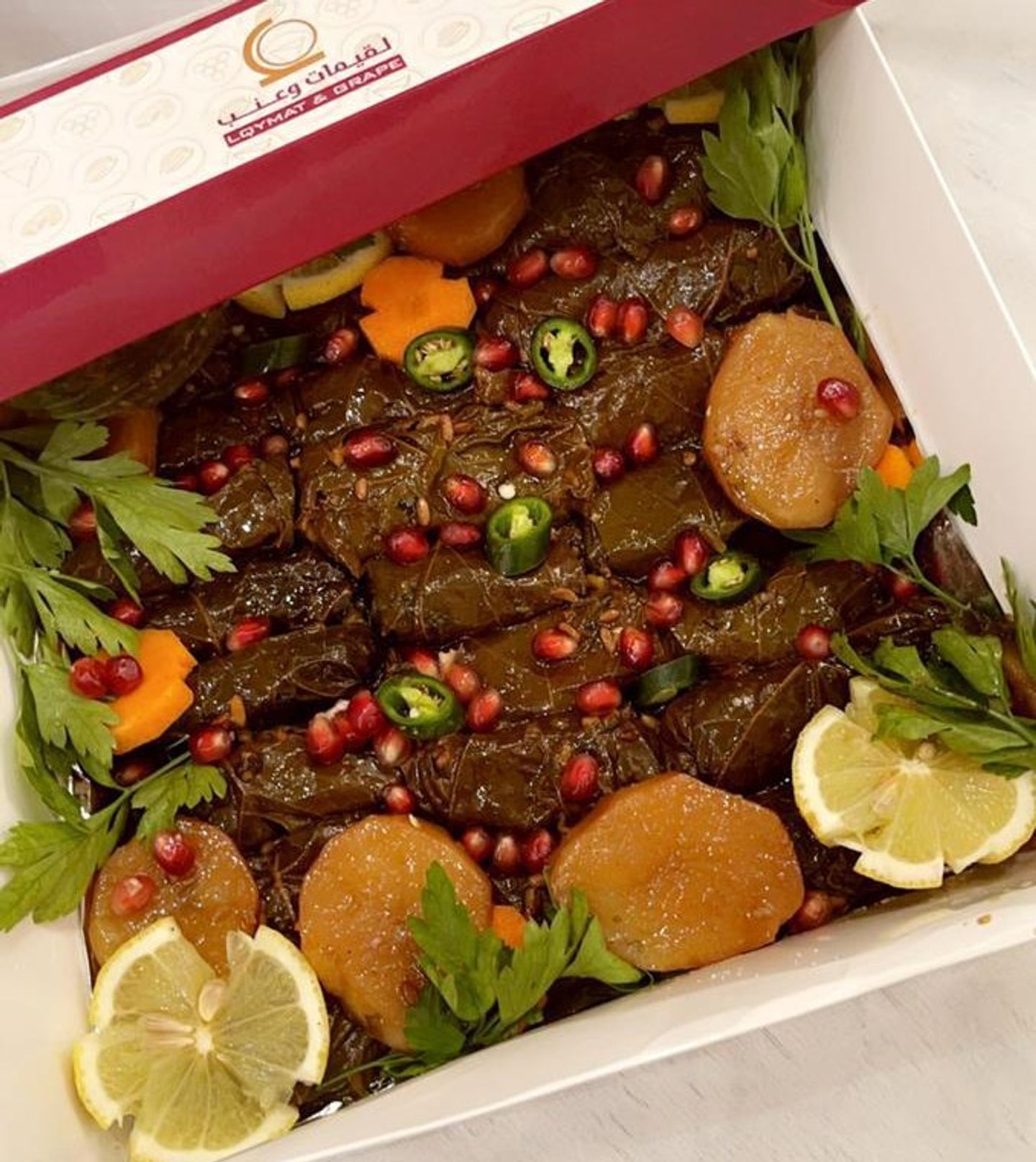 ورق عنب   - 12 حبة