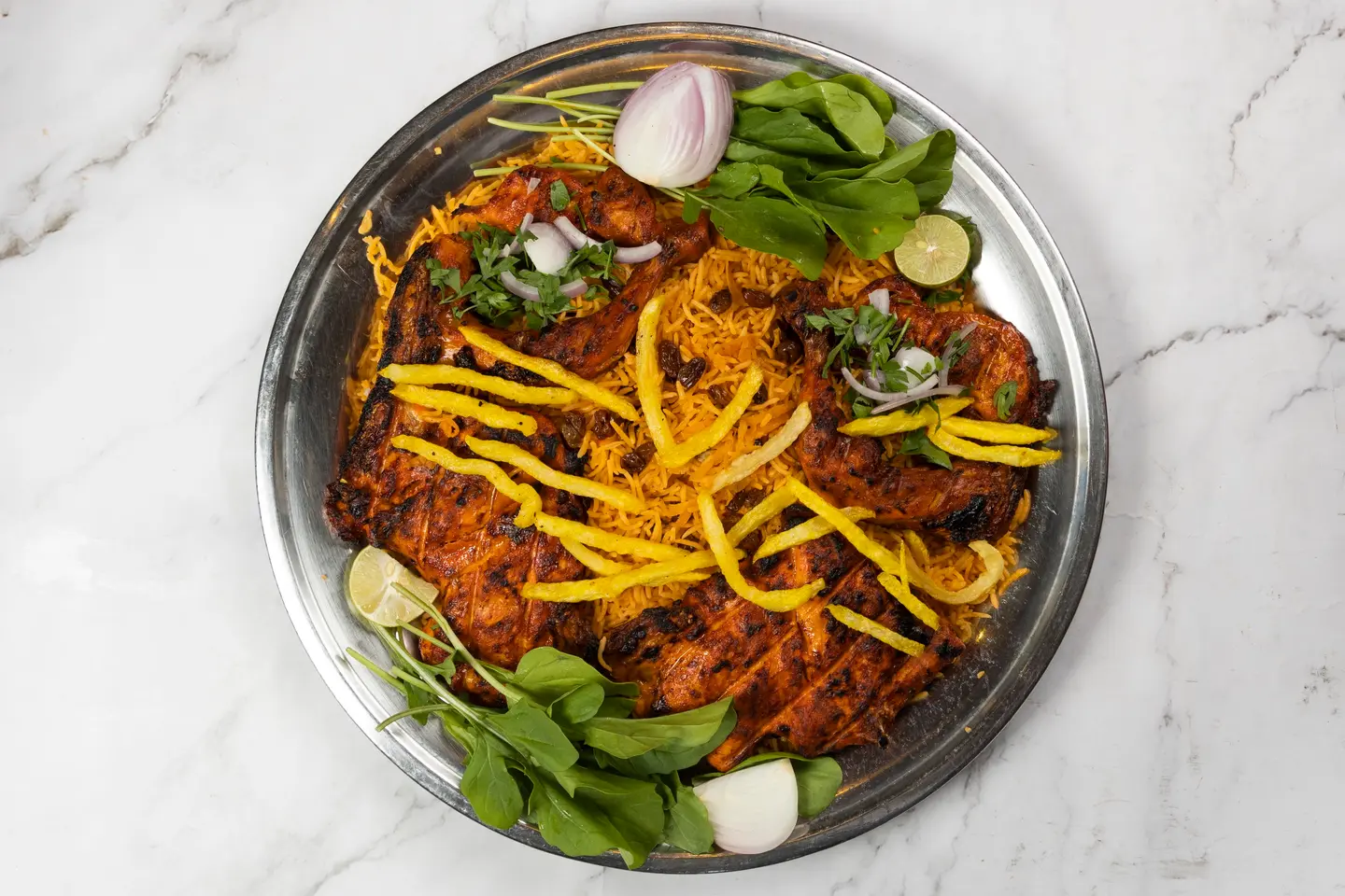 Charcoal Chicken With Rice - Half Chicken