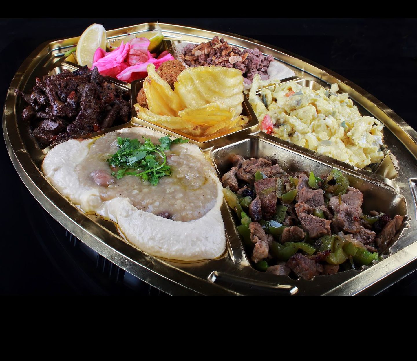 فطور حار البيت السوري - وسط