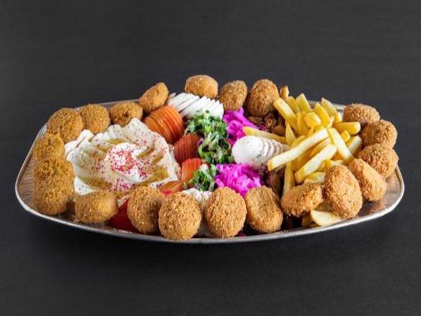 صحن فلافل - صغير