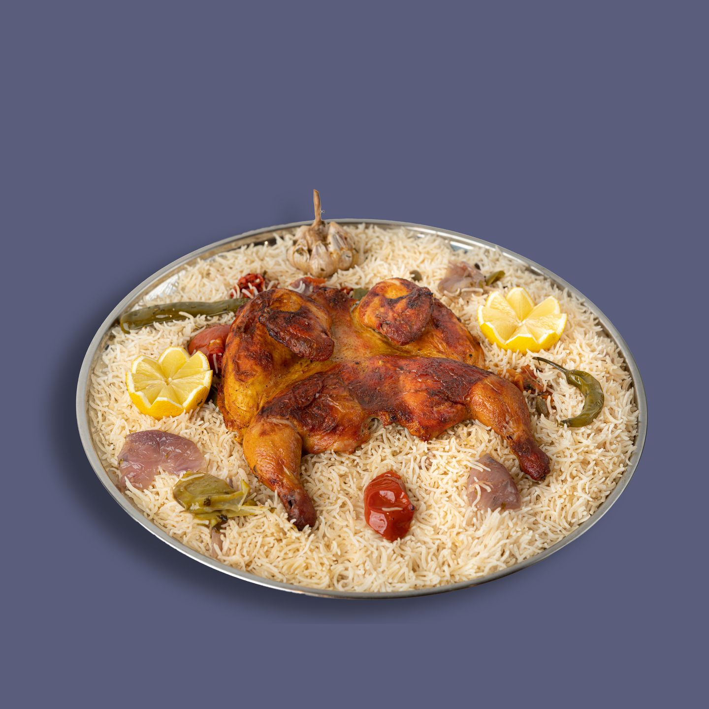 مندي - نصف دجاجة
