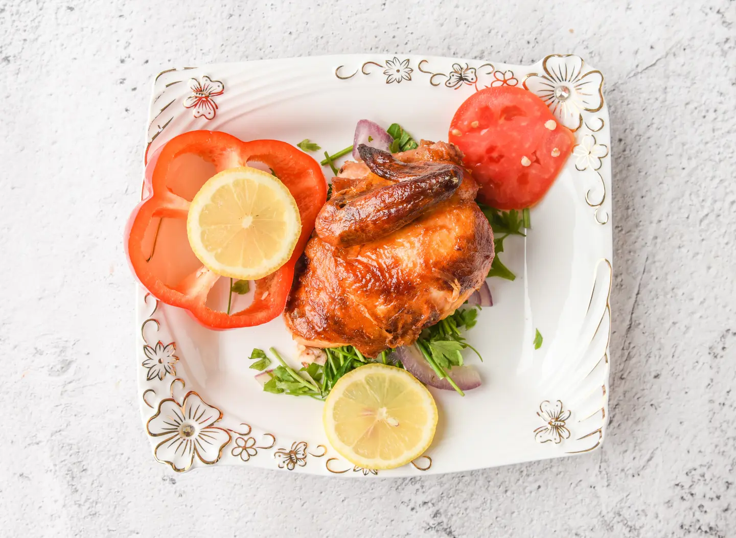 دجاج شواية سادة  - حبة دجاج كاملة