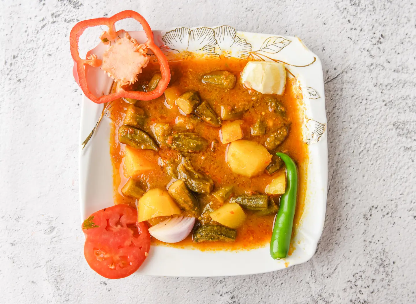 إيدام بامية  - صغير