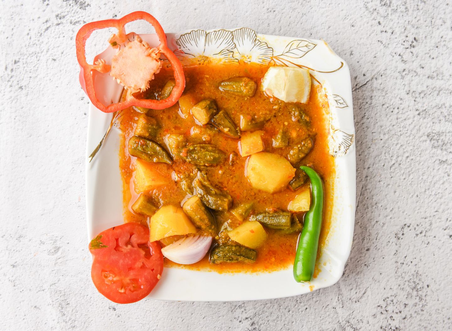 Okra Edam  - Small