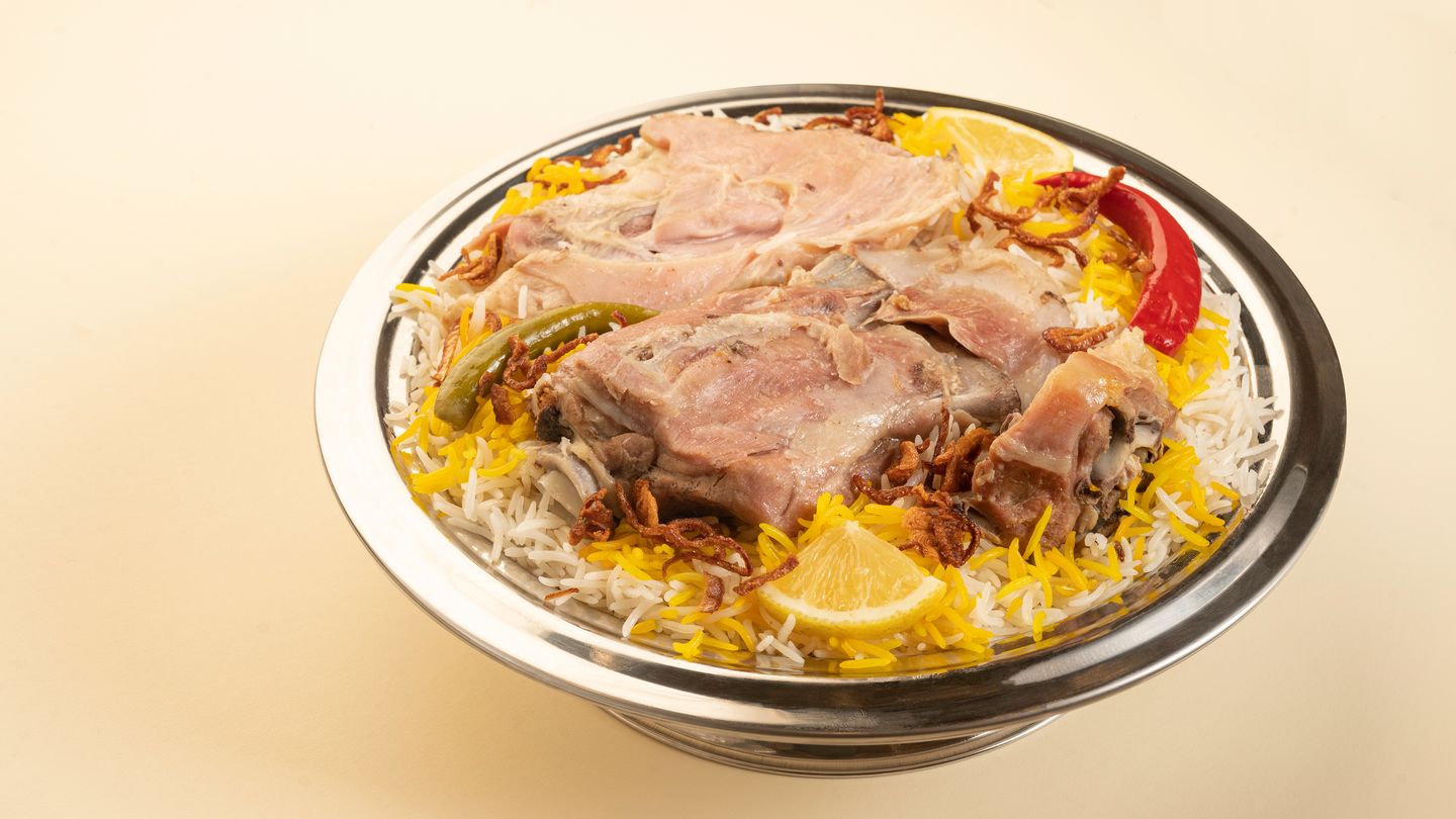 Half Buried Goat - Popular Rice